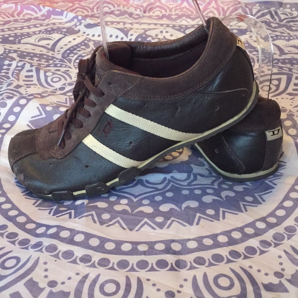 Diesel “Pilsner” square toe sneakers